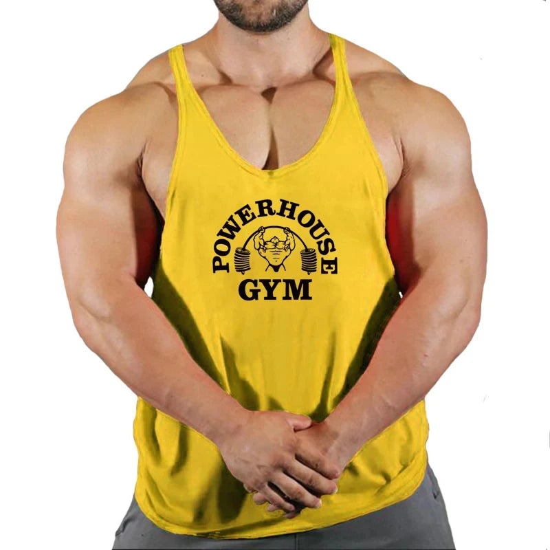 PowerLift Gym Stringer Training Tank